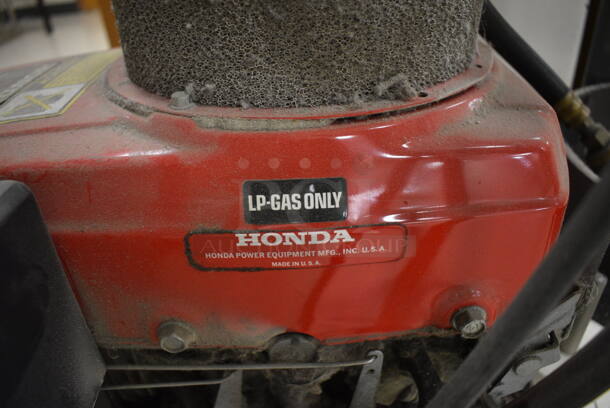 Honda Commercial Propane Gas Powered Floor Cleaner Burnisher. Does Not Come w/ Tank. 25x50x42. (MS: Downstairs 005) - Image 9 of 10