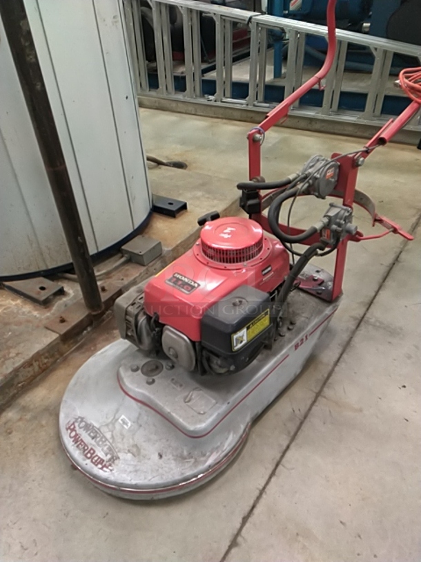 Honda PowerBuff B21 Metal Commercial Propane Gas Powered Burnisher. (High School Back Room) - Image 1 of 7