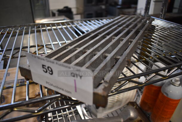Metal Charbroiler Grill Grate. 6x20.5x0.5