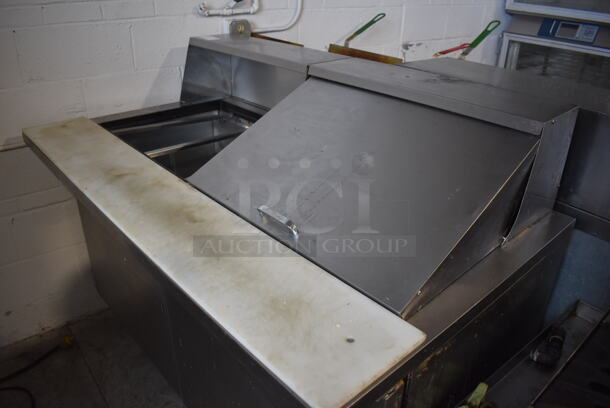 2017 True TSSU-60-24M-B-ST-HC Stainless Steel Commercial Prep Table on Commercial Casters. Missing Lid. 115 Volts, 1 Phase. 60x34x48. Tested and Working! - Image 2 of 6