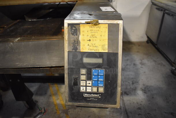 CTX HB4 Stainless Steel Commercial Floor Style Electric Powered Hearth Bake Conveyor Oven on Commercial Casters. Comes w/ Manual. 208 Volts, 3 Phase. 92x38x49 - Image 4 of 12