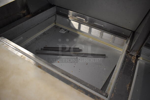 Beverage Air SP60-24M Stainless Steel Commercial Sandwich Salad Prep Table Bain Marie Mega Top on Commercial Casters. 115 Volts, 1 Phase. 60x37x47. Tested and Powers On But Does Not Get Cold - Image 5 of 8