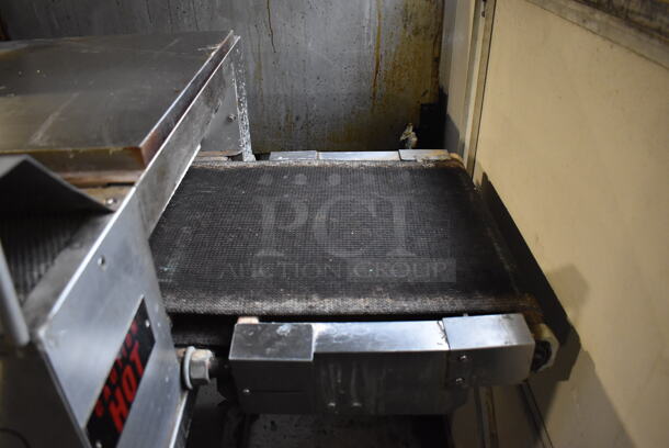 CTX HB4 Stainless Steel Commercial Floor Style Electric Powered Hearth Bake Conveyor Oven on Commercial Casters. Comes w/ Manual. 208 Volts, 3 Phase. 92x38x49 - Image 11 of 12