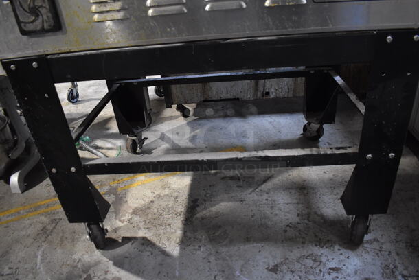 CTX HB4 Stainless Steel Commercial Floor Style Electric Powered Hearth Bake Conveyor Oven on Commercial Casters. Comes w/ Manual. 208 Volts, 3 Phase. 92x38x49 - Image 12 of 12