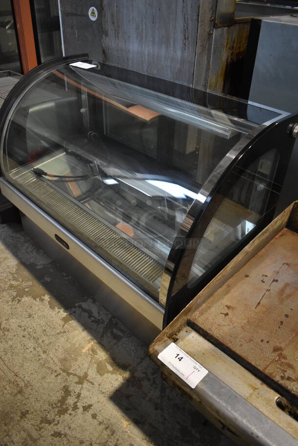 Stainless Steel Commercial Countertop Display Case Merchandiser. 36x19x27. Tested and Working! - Image 2 of 5