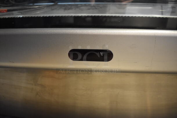 Stainless Steel Commercial Countertop Display Case Merchandiser. 36x19x27. Tested and Working! - Image 4 of 5
