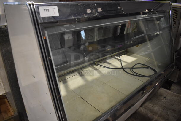 Marc Metal Commercial Floor Style Deli Display Case Merchandiser. 70x35x56. Tested and Working! - Image 3 of 6