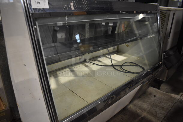 Marc Metal Commercial Floor Style Deli Display Case Merchandiser. 70x35x56. Tested and Working! - Image 5 of 6