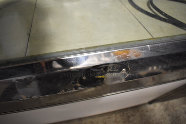 Marc Metal Commercial Floor Style Deli Display Case Merchandiser. 70x35x56. Tested and Working! - Image 6 of 6