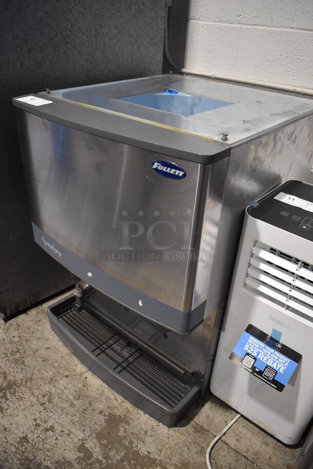 2017 Follett Symphony Plus 110CM Stainless Steel Commercial Water and Ice Dispenser. 115 Volts, 1 Phase. 25x28.5x35 - Image 3 of 7