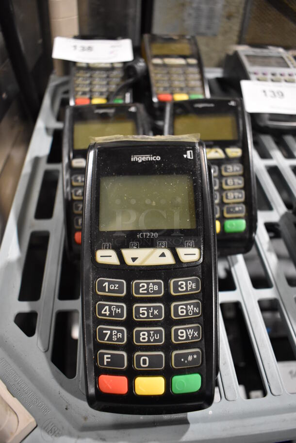 5 Ingenico Credit Card Readers. 4x8.5x3. 5 Times Your Bid! - Image 1 of 4