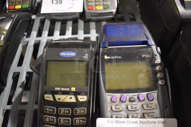 2 Credit Card Readers; PPS SC220 and Verifone VX570. 4x8.5x3, 4x8.5x3. 2 Times Your Bid! - Image 2 of 3