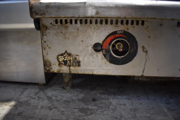 Star Max Stainless Steel Commercial Countertop Natural Gas Powered Flat Top Griddle. 36x28x16 - Image 5 of 5