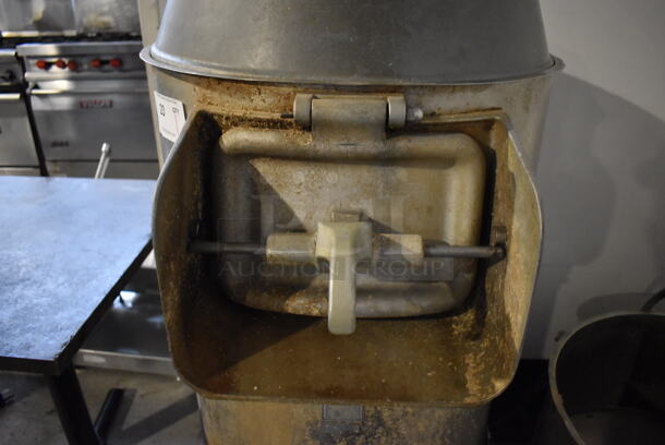 Hobart 6430 Metal Commercial Potato Peeler on Stand. 115 Volts, 1 Phase. 23x28x52. Tested and Working! - Image 4 of 6