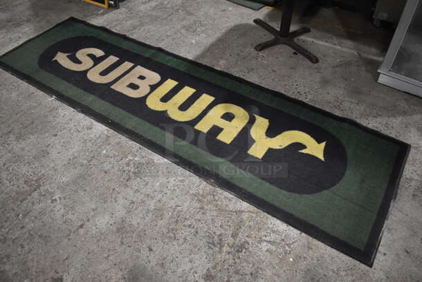Subway Floor Mat. 116x33