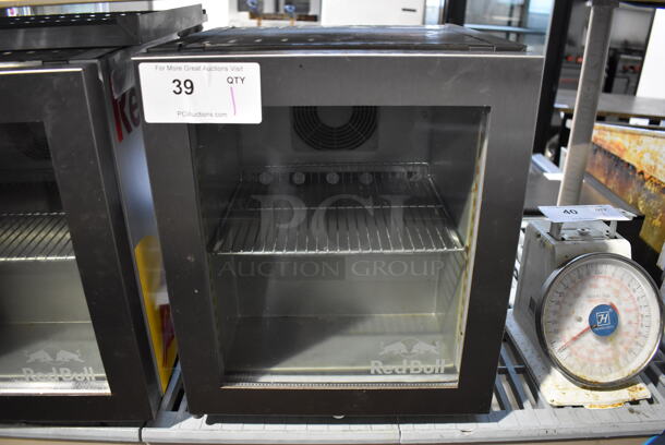 Vestfrost 1509-175-000US Metal Commercial Mini Red Bull Cooler Merchandiser. 115 Volts, 1 Phase. 14x16x17. Tested and Working! - Image 1 of 5