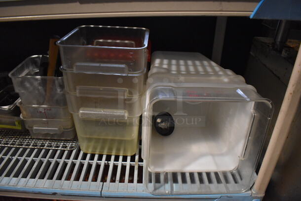 ALL ONE MONEY! Tier Lot of Various Items Including Poly Bins and Drop In Bins - Image 3 of 3