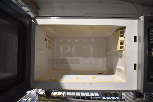 Solwave Stainless Steel Commercial Countertop Microwave Oven. 20x14x12 - Image 4 of 4