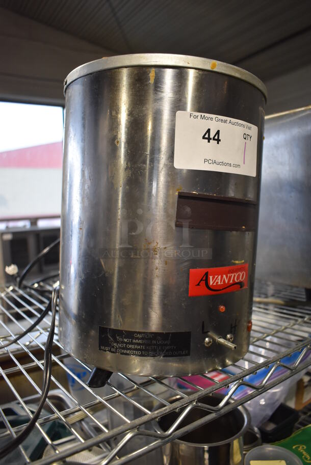 Avantco 177W300SS Stainless Steel Commercial Countertop Food Warmer. 110 Volts, 1 Phase. 9.5x9.5x12. Tested and Working! - Image 3 of 5
