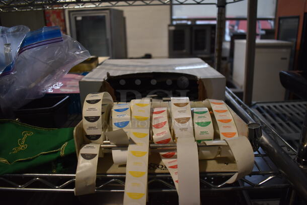 ALL ONE MONEY! Tier Lot of Various Items Including Poly Pitchers and Sticker Roll Dispenser - Image 5 of 5