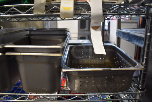 ALL ONE MONEY! Tier Lot of Various Items Including Metal Fan, Bowls and Drop In Bins - Image 4 of 4