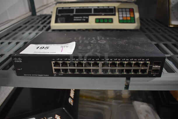 Cisco SG112-24 24 Port Gigabit Switch. 11x7x2