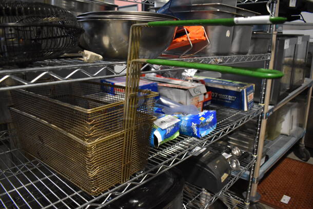 2 Metal Fry Baskets. 9x30x12. 2 Times Your Bid! - Image 3 of 3