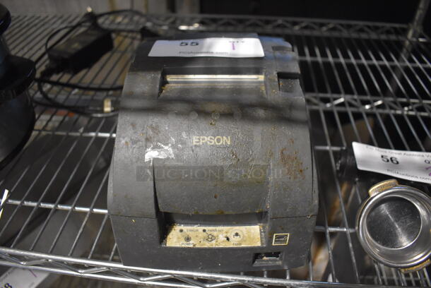 Epson M188B Countertop Receipt Printer. 6x10x6 - Image 1 of 5
