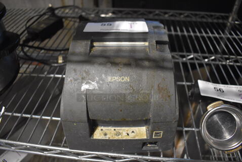 Epson M188B Countertop Receipt Printer. 6x10x6