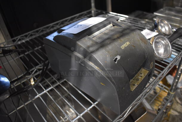 Epson M188B Countertop Receipt Printer. 6x10x6 - Image 2 of 5