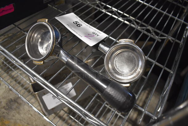 2 Metal Portafilters. 9x3x3. 2 Times Your Bid! - Image 2 of 3