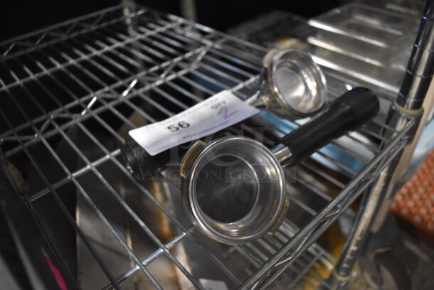 2 Metal Portafilters. 9x3x3. 2 Times Your Bid! - Image 3 of 3