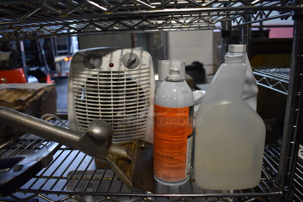 ALL ONE MONEY! Tier Lot of Various Items Including Napkin Bundles and Cleaner Bottles - Image 2 of 3
