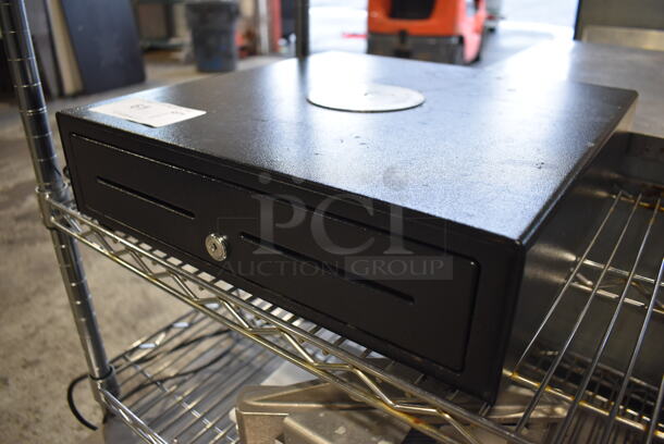 Black Metal Cash Drawer. 16x16.5x4.5 - Image 2 of 3