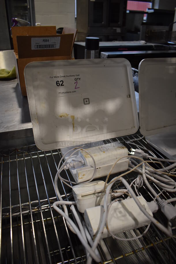 2 Square Tablet Stands. 11x9x11. 2 Times Your Bid! - Image 2 of 4