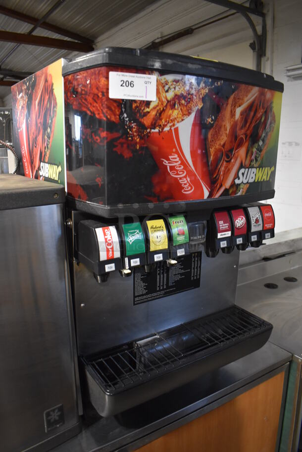 SerVend MD-175 Stainless Steel Commercial Countertop 8 Flavor Carbonated Beverage Machine. 115 Volts, 1 Phase. 24x30x38 - Image 2 of 5