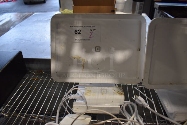2 Square Tablet Stands. 11x9x11. 2 Times Your Bid! - Image 4 of 4