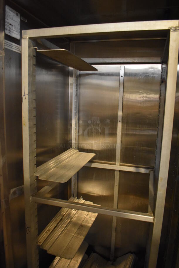 Traulsen TPCTH Stainless Steel Commercial Roll In Rack Blast Chiller w/ Metal Pan Rack on Commercial Casters. 115 Volts, 1 Phase. 48.5x35x91. Cannot Test - Unit Was Previously Hardwired - Image 5 of 6