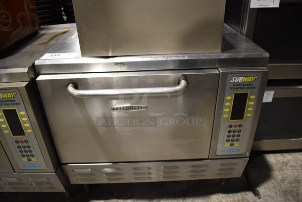 Turbochef NGC Stainless Steel Commercial Countertop Electric Powered Rapid Cook Oven. 208/240 Volts, 1 Phase. 26x24x24