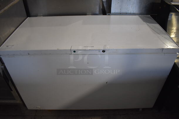 Frigidaire Metal Chest Freezer. 56x30x35. Tested and Working!