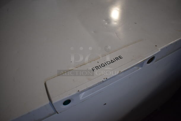 Frigidaire Metal Chest Freezer. 56x30x35. Tested and Working! - Image 4 of 5