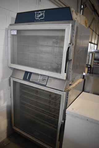 Duke TSC-6/18 Stainless Steel Commercial Electric Powered Oven Proofer on Commercial Casters. 208 Volts, 1 Phase. 38x28x78