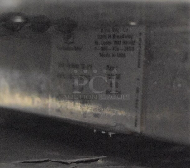 Duke TSC-6/18 Stainless Steel Commercial Electric Powered Oven Proofer on Commercial Casters. 208 Volts, 1 Phase. 38x28x78 - Image 5 of 6