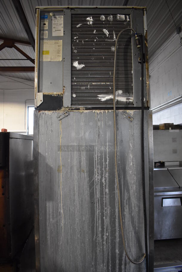 Scotsman C0830SA-32B Stainless Steel Commercial Ice Machine Head on Commercial Bin. 208/230 Volts, 1 Phase. 30x36x99 - Image 6 of 6