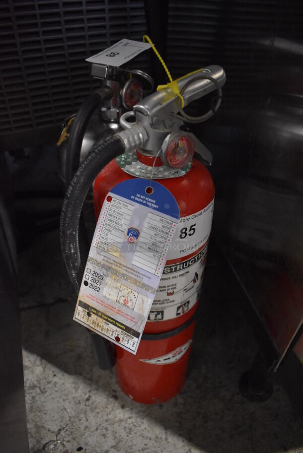 Amerex Fire Extinguisher. 8x6x20. Buyer Must Pick Up - We Will Not Ship This Item.  - Image 2 of 3