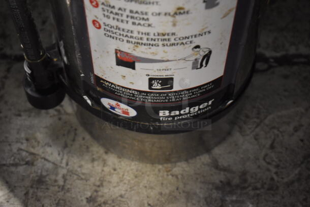 Badger Wet Chemical Fire Extinguisher. 8x8x20. Buyer Must Pick Up - We Will Not Ship This Item.  - Image 3 of 3