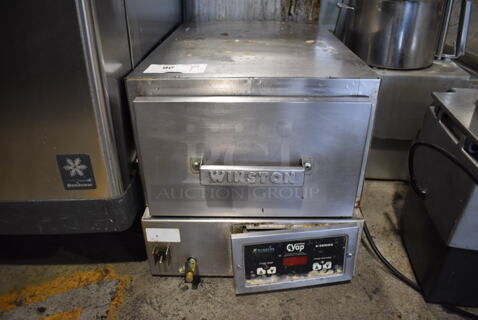 Winston CVap Stainless Steel Commercial Single Drawer Warming Drawer. 16x26x16. Tested and Working!