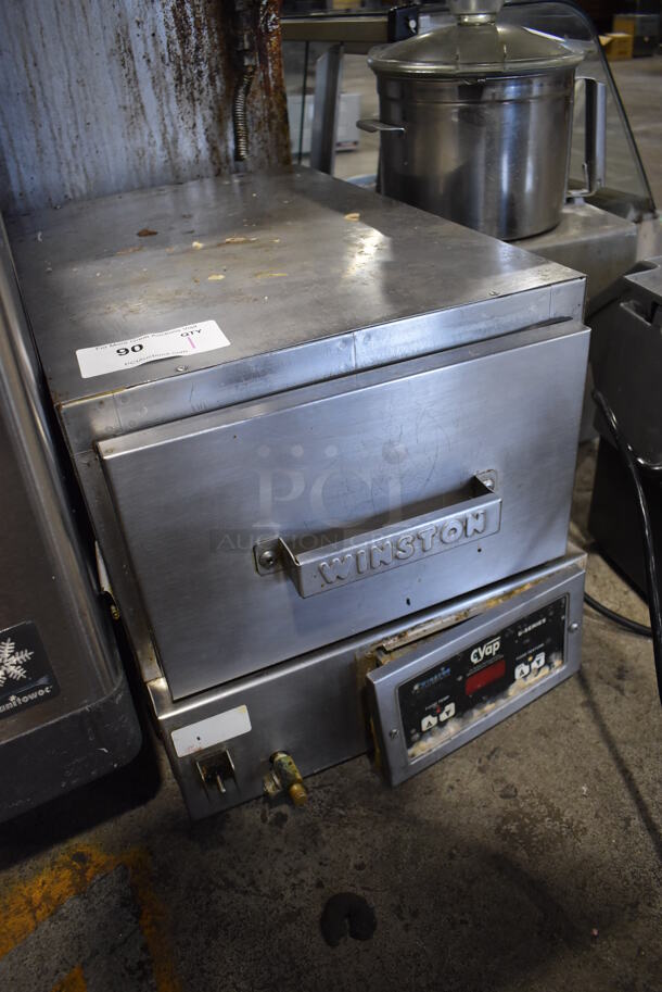 Winston CVap Stainless Steel Commercial Single Drawer Warming Drawer. 16x26x16. Tested and Working! - Image 3 of 5