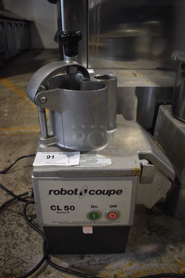 Robot Coupe CL 50 Series E Metal Commercial Countertop Food Processor. 120 Volts, 1 Phase. 14x12x24. Tested and Working! - Image 1 of 6