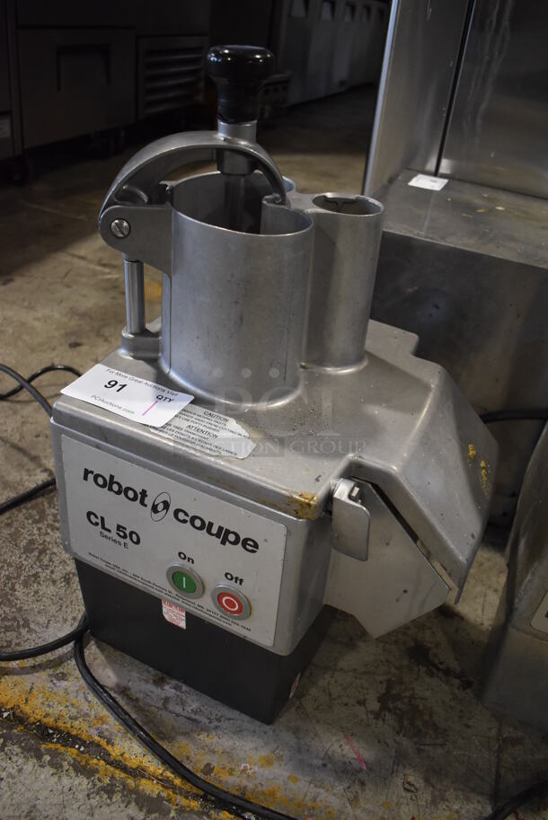 Robot Coupe CL 50 Series E Metal Commercial Countertop Food Processor. 120 Volts, 1 Phase. 14x12x24. Tested and Working! - Image 3 of 6